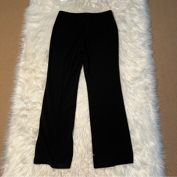 Kenneth Cole New York Trousers Dress Pants Black Wide Leg - Picture 6 of 9